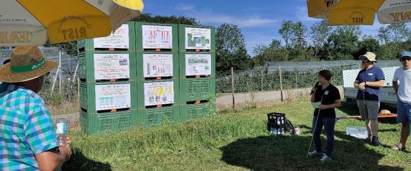 Präsentationsveranstaltung des Projekts im Freien Präsentationsveranstaltung des Projekts im Freien