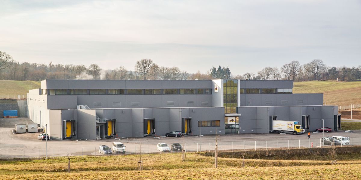 Produktionshalle der Firma Wild