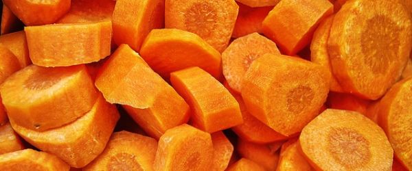 Kleingeschnittene Karotten Kleingeschnittene Karotten