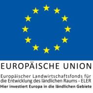 Logo ELER Europäischer Landwirtschaftsfonds für die Entwicklung des ländlichen Raums