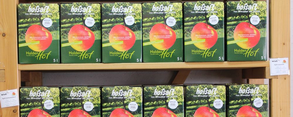 Apfelsaft in 5 Liter Paketen